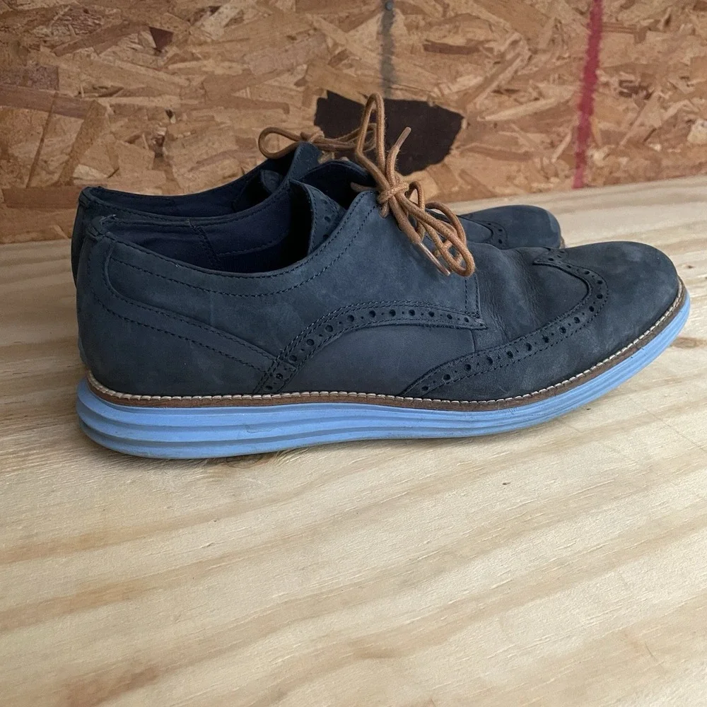 Cole Haan Zerogrand‎ Wingtip Oxford Shoes Men's 10 Suede Casual Sneakers